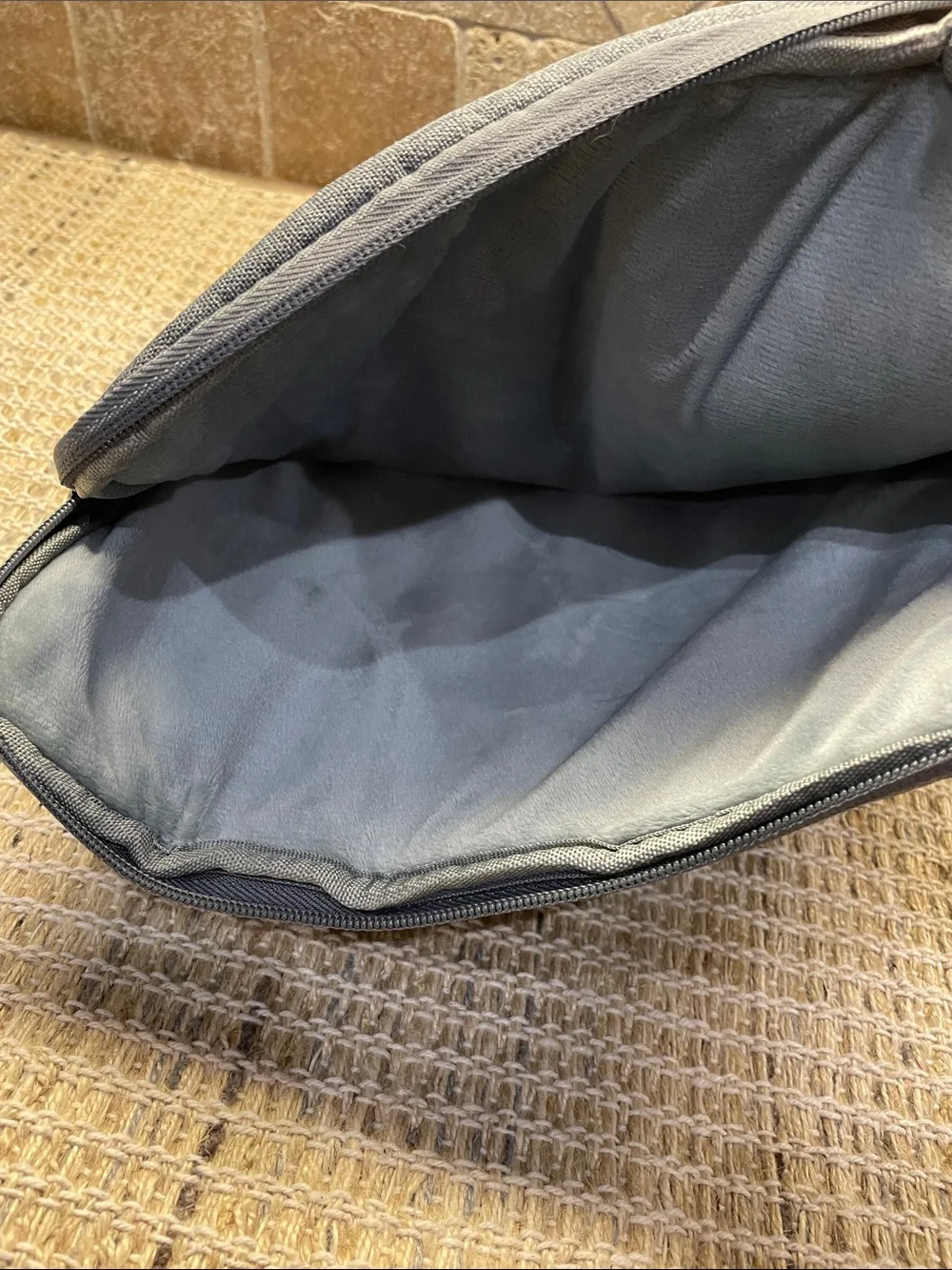 Bugatti Gray Slim Laptop Briefcase with Front Pockets